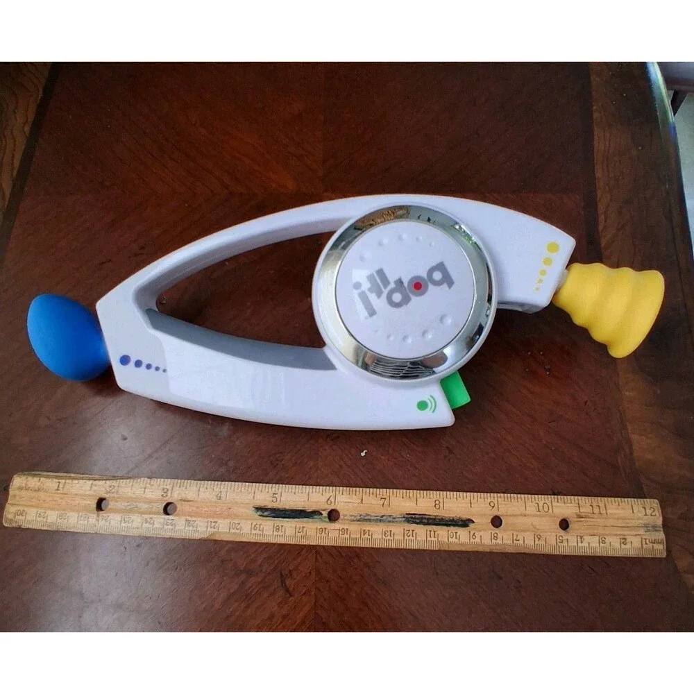 BOP IT! Talking Handheld Electronic Game White 2008 Hasbro Vintage